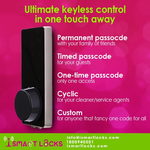 ismartlocks tweet picture