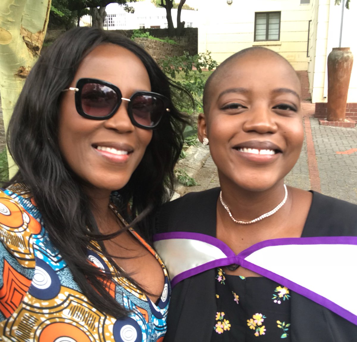 ramichuene's tweet photo. When child of mine is a graduate. Yes child! So so proud of you @Nthateng_Chuene #mamasjoy https://t.co/qnhOjLjHx8
