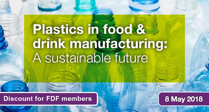We are delighted to announce that @PeterJMaddox from <a href="/WRAP_UK/">WRAP NGO</a> will be speaking at our Plastics in food and drink manufacturing: A sustainable future event. bit.ly/2pplaLw  #sustainability #plastics #packaging #foodanddrinkuk #FDFPlastics