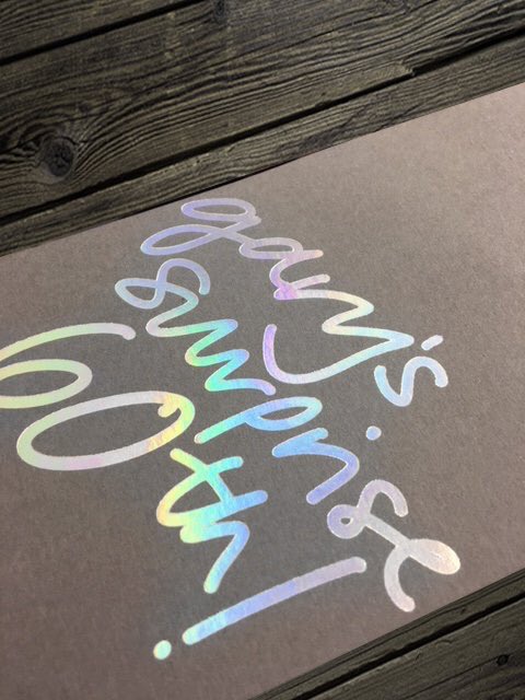 This week's blog is up for your viewing pleasure.
GF Smith's Colorplan / Foil Blocking