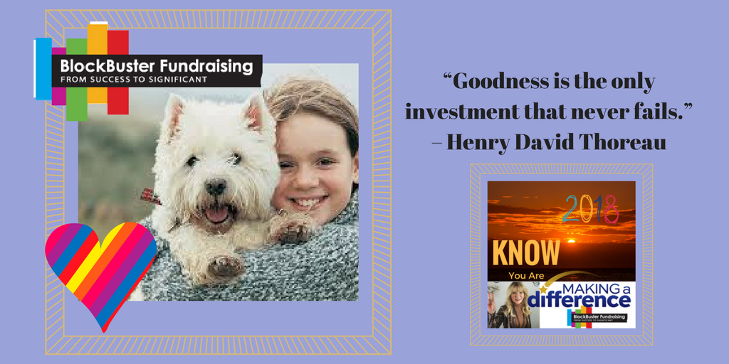 goalsgohigher's tweet photo. "Goodness is the only investment that never fails.” – Henry David Thoreau
#BlockbusterFundraising #fundraising #charity #nonprofit #causes #volunteer #change #activism #developmentdirector #charitytips #nonprofittips #howtononprofit #guidetofundraising #charitytuesday #fundrai https://t.co/TGiZghgJmp