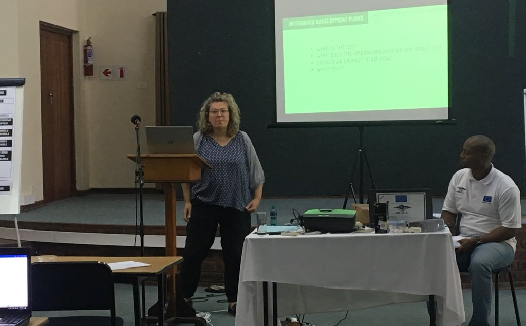 AFRAKZN's tweet image. Strategy 3: @LaurenARoyston presents the Integrated Development Plan (IDP) as one of the strategy that can be used to put farm dwellers on the map and adhere to their needs... Currently the IDP doesn’t say anything about farm dweller communities. #PathwaysProject