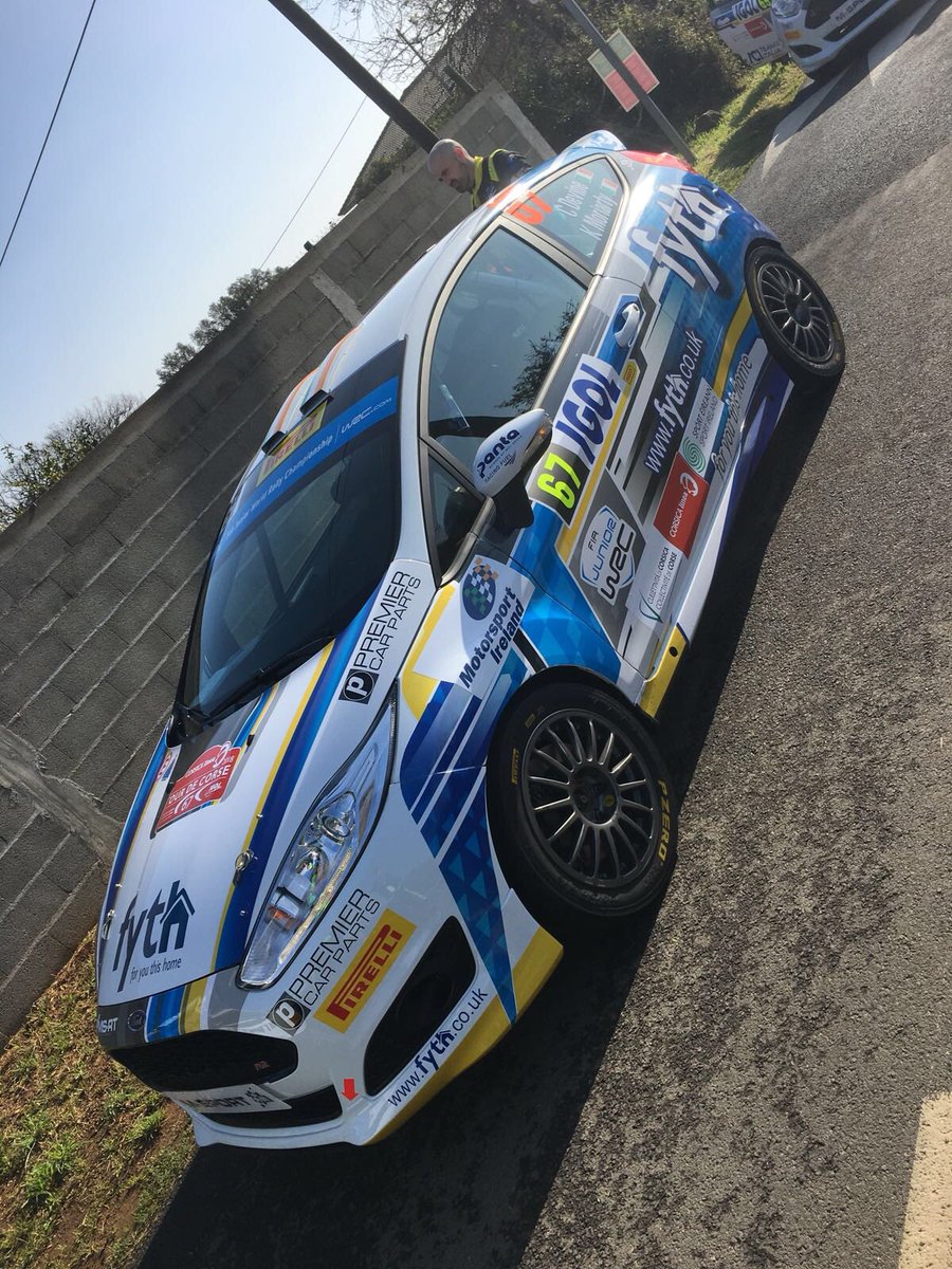 OpensTightens's tweet photo. #WRC #TourdeCorse #JWRC SS2
@BillyColemanAwd's @CallumDevine27 set 2nd fastest time (+6.1s)
So far, so good!
Keep pushing guys! https://t.co/w4Tl4K14hh