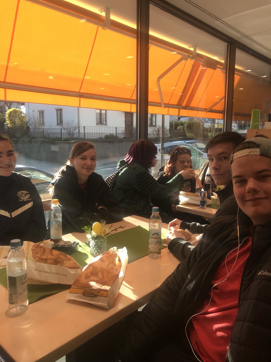 CCHSGermany2018's tweet photo. Enjoying the German pastries!! https://t.co/Qox3T0MP1A