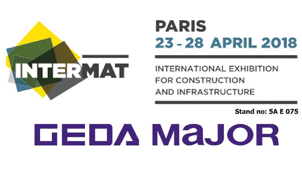 Geda_Major's tweet photo. Geda Major olarak 23 - 28 Nisan 2018 tarihleri arasında Paris İntermat fuarındayız. 5A E 075 numaralı standımıza bekleriz. 
You can visit Geda Major in Intermat Paris between 23 - 28 April 2018. We hope to see you at our stand no 5A E 075. https://t.co/GP9gIkKtk5