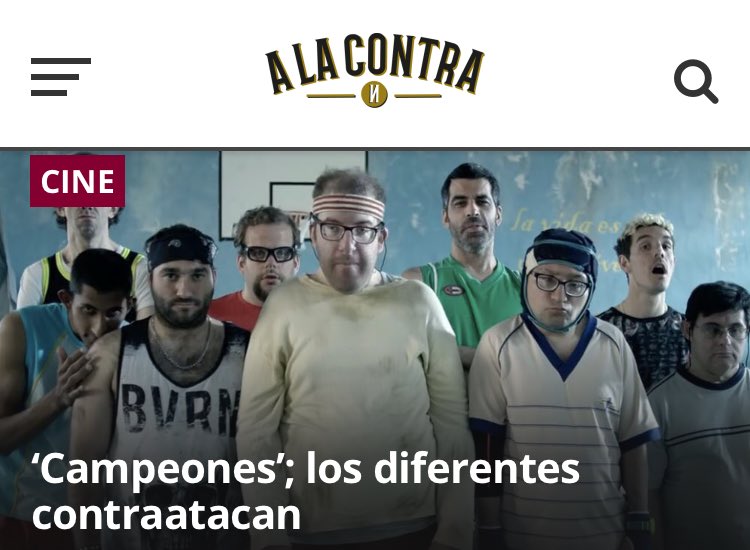 alacontra_es's tweet photo. #FelizViernes contrari@s https://t.co/KjYwfKFjef:
- Charlamos con Abel Resino 🎙 por @desdelmolino
- VÍDEO 🎥 I Desconcierto de @colectivopanam2 🎸
- Viernes de cine con #Campeones y @MrJoseJones 🍿⚽️
- #Augusta ⛳️
- #UEL I Crónica #AtletiSporting 🔴⚪️ por @FermindelaCalle https://t.co/E8Z28fGdFH
