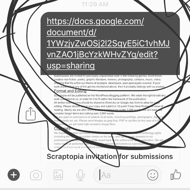 scrapt0pia's tweet photo. Looking for submissions for post apocalyptic publicatio...follow the link.https://t.co/UwWp1ohQ9k https://t.co/v3GNCT6IE2