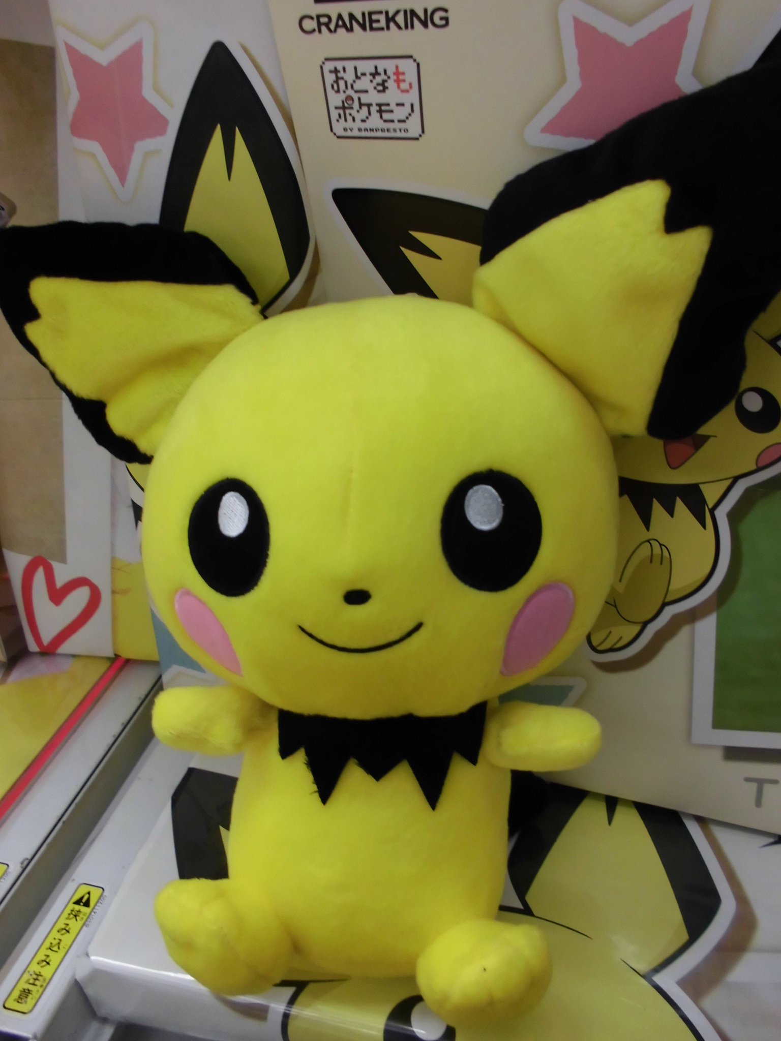 タイトーfステーション ヨドバシ博多店 ポケットモンスター サン ムーン つれてってでっかいぬいぐるみ ピチュー カラカラ 新シリーズ つれてって が登場 ぬい撮り が楽しめるぬいぐるみです タイトーfステーション ヨドバシ博多店 ポケットモンスター サン ムーン つれてってでっかいぬいぐるみ ピチュー カラカラ 新シリーズ つれてって が登場 ぬい撮り が楽しめるぬいぐるみです