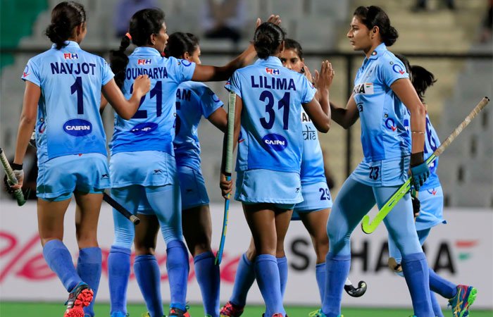 DDNewslive's tweet image. #CWG2018 Women&apos;s Hockey: India beat Malaysia 4-1

#CommonwealthGames2018