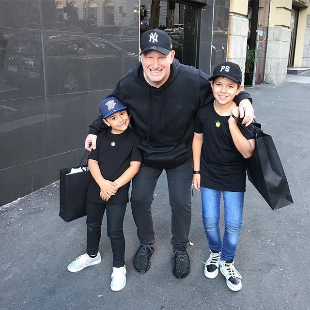 markvarughese's tweet photo. In the middle of hosting & leading a life changing world class conference in Melbourne, on the same day that the latest @planetshakers album is released, ps @RussellEvans67 found time to take Zeke & Caleb to lunch and then buy them Culture Kings gear. #supergenerous #amazing https://t.co/TKOPD0827B