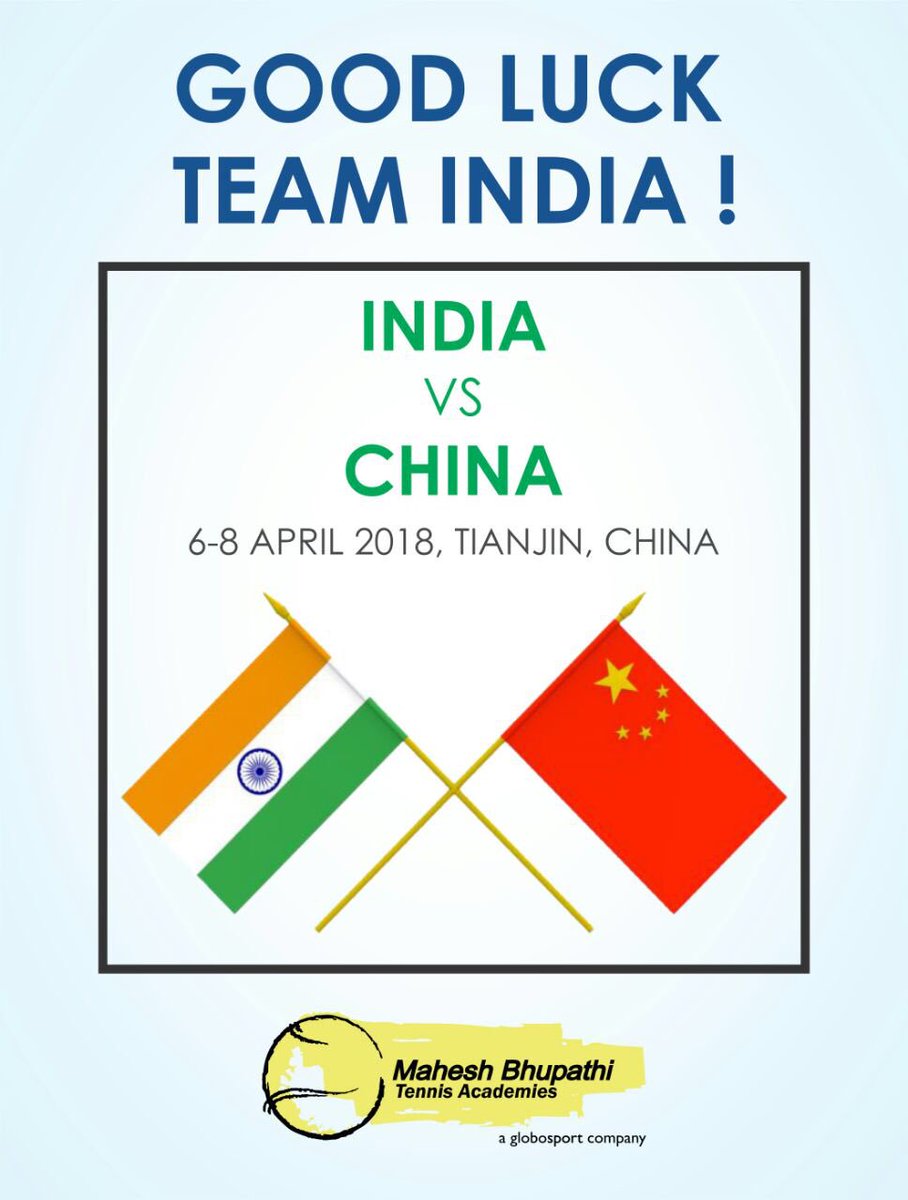 mbtaworld's tweet photo. We wish the Indian team all the very best as they take on China in the @daviscuptennis #mbtaworld #indiavschina #tennis #indianteam https://t.co/oCPCslRSPU
