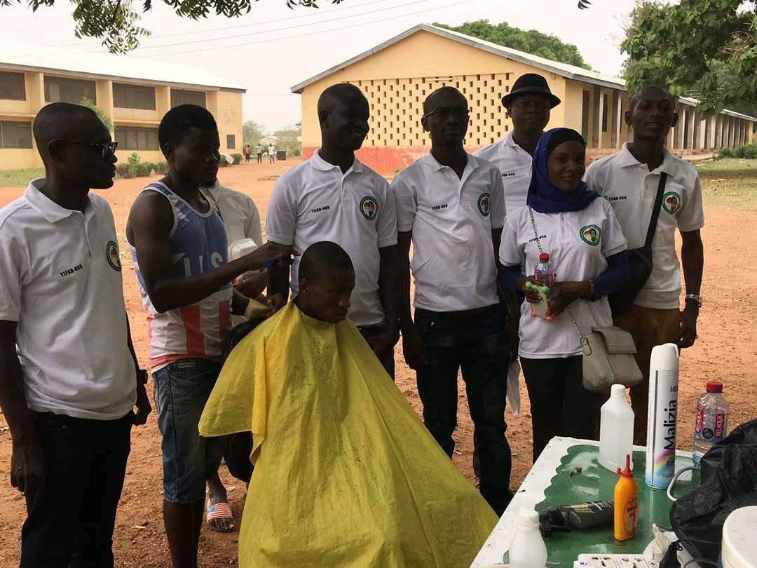 MILITANTJah's tweet photo. Free Hair Cut for students of Wa Methodist School for the Blind, Ghana
#EasterToRemember
#Ghana
#YIFAD https://t.co/jBLOcrGzMG