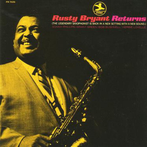 recordeli's tweet image. Recordeli get stocked「Rusty Bryant Returns」by Rusty Bryant ▶︎ recordeli.com/records/52443 #RustyBryant