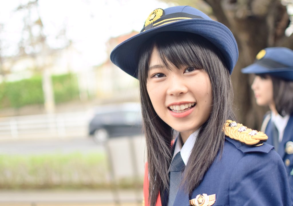 かっぱまき 警察官の彼女と公園デート中 チーム8 吉川七瀬 一日警察署長 イオンモール津田沼 さくら公園