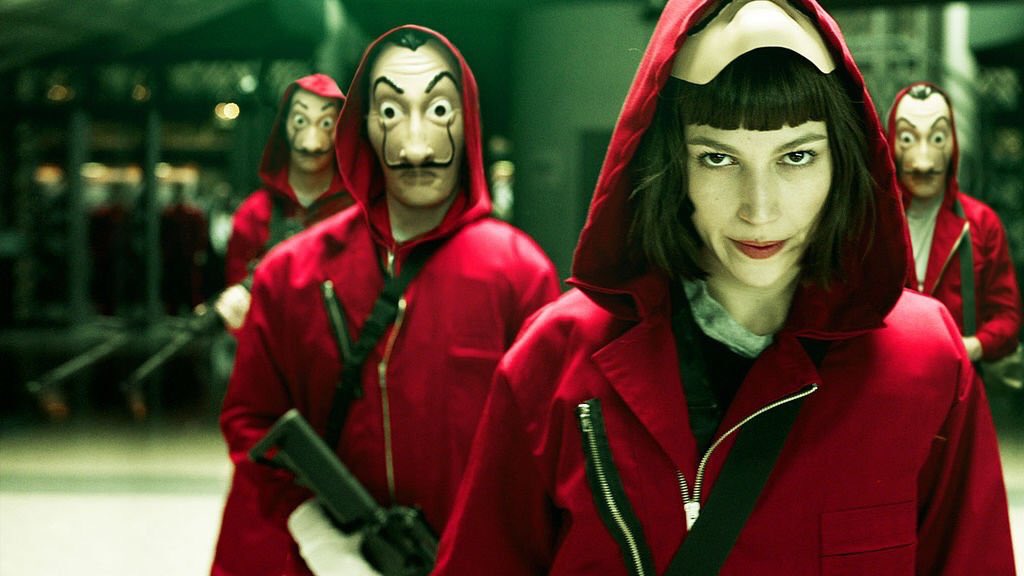 GossipRoomOff's tweet photo. Bonne nouvelle pour les fans de la série ! #LaCasaDePapel partie 2 est disponible dès aujourd’hui sur Netflix ! 🔥 https://t.co/ldcqKu6eSU