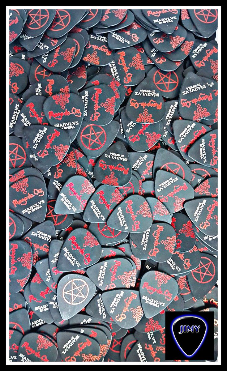 Mägo de Oz!!!#púas #púaspersonalizadas #guitarrista #picks #custompicks #música #music  #guitarist #instrumentosmusicales  #guitarplayer #thepickcollector #guitarrist #magodeoz