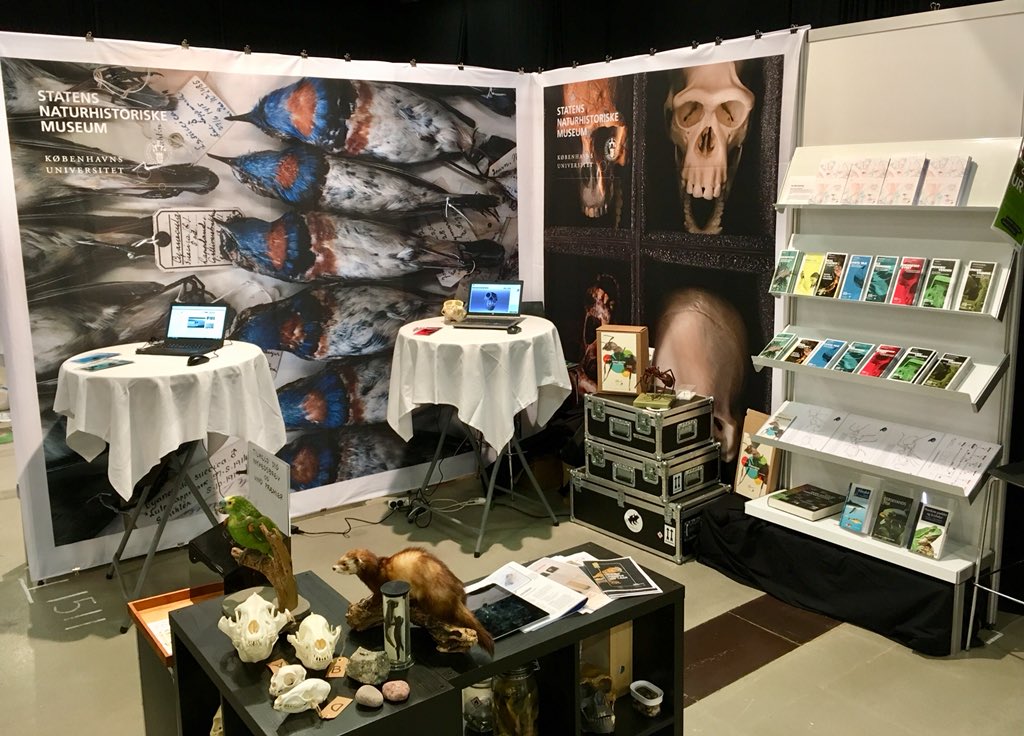 NHM_Denmark's tweet photo. Om lidt bliver stand 1511 igen fyldt med nysgerrige og videnbegærlige naturfagslærere. Vi glæder os til endnu en dag på #bbdk18 #statensnaturhistoriskemuseum https://t.co/yJOIkhH5Nf
