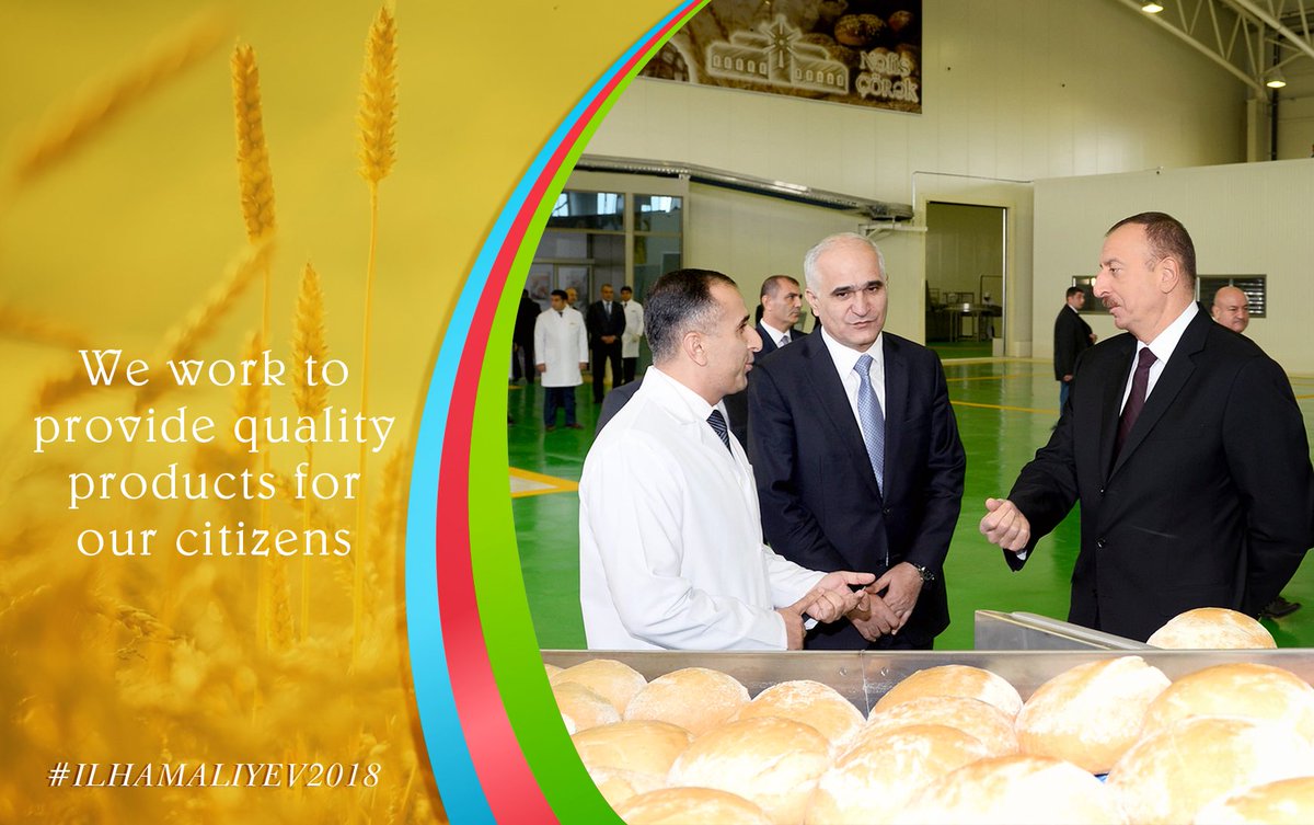 #IlhamAliyev2018 #Azerbaijan #İlhamƏliyev #Azərbaycan #IlhamAliyev #azvote2018 #presidentialelections2018 #azelections2018 #agriculture