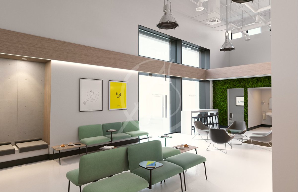 maha313leon's tweet image. Large expanses of glass windows providing natural light coupled with white walls and light wood paneling contribute to the openness of the lobby space.
bit.ly/2Gx3Tuy
#glasswindow #interiorstyling
#عيادة #مستشفى #عيادات_جدة