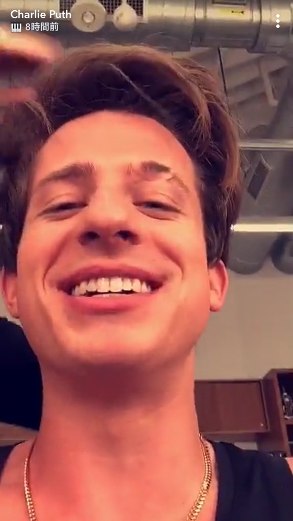 Charlie Puth Japan チャーリーのsnapchatより Charlieputh チャーリープース Charlieputh Charlie Puth Japan チャーリーのsnapchatより Charlieputh チャーリープース Charlieputh