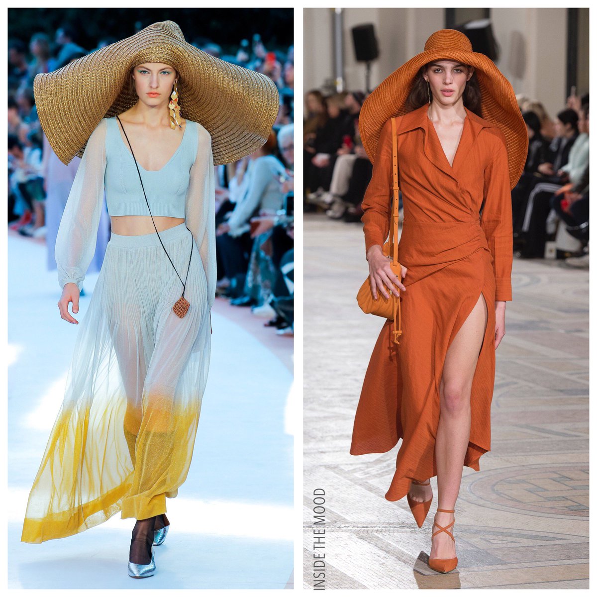 InsideMood's tweet photo. FROM FASHION: Missoni, Spring 2018 || Jacquemus, Fall 2018 #missoni #jacquemus #lesouk #marrakech #bighat #fashioninspiration #inspiration #insidethemood https://t.co/TbEqn1YRkn