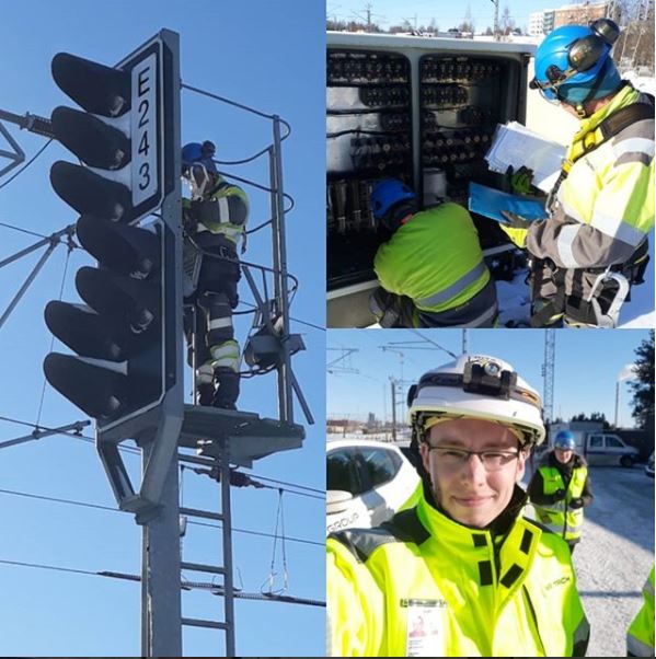 NRC_Finland's tweet photo. Maanantaina se vihdoin alkaa - syksyn 2018 #VRTrackTrainee-haku! Etkö malta odottaa ensi viikkoon? Hyppää jo nyt mukaan traineiden arkeen Instagram-tilillämme, jota #kunnossapito-tehtävissä työskentelevä @Vilsos on päivittänyt tämän viikon https://t.co/p1QN6V9xNM https://t.co/KxQhFF992S