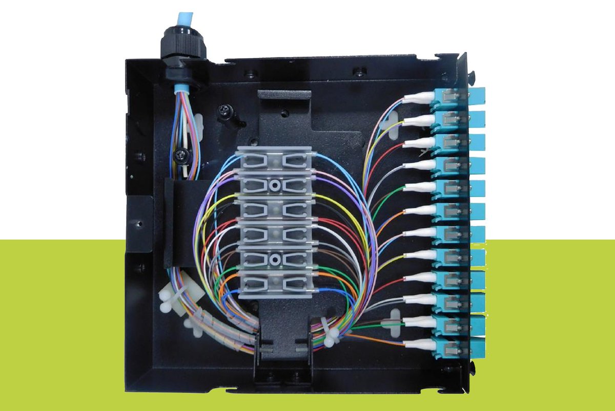 ExcelNetworking's tweet photo. The hinged splice tray platform on Excel's Enbeam DIN Rail Box allows full and easy access to connections and enables storage of excess fibre whilst maintaining the correct bend radius. Find out more: https://t.co/aYxanfl8ZW https://t.co/NBwTscJOBT