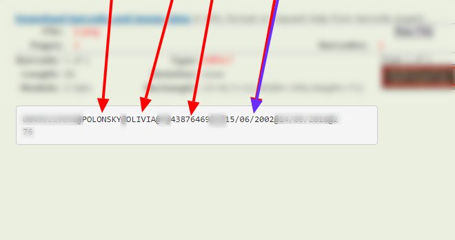 JoeRoseTM's tweet photo. La edad de @oliv1ta es real (13 años), Adjunto pruebas.

1) Se saca cap del codigo qr de su DNI
2) Se sacan los datos en https://t.co/s6xtQehRiX
3) Se verifica que no sea un dni fake en https://t.co/Ijg9c8o8RI (Opcional)

@DalasReview / @Mexivergas 

Pronto mas, sigueme y da RT! https://t.co/rd62KiAosj