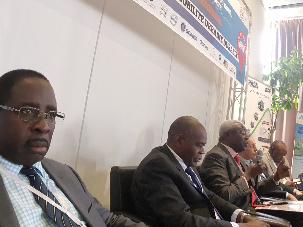 <a href="/MukabanahEdwins/">Edwins Mukabanah</a> In panel discussing importance of Transport Organising Authorities in transitioning from informal to formal PT in Abidjan Corte d'Ivoire <a href="/KenyaBusLtd/">Kenya Bus Management</a> <a href="/UITPnews/">UITP</a>