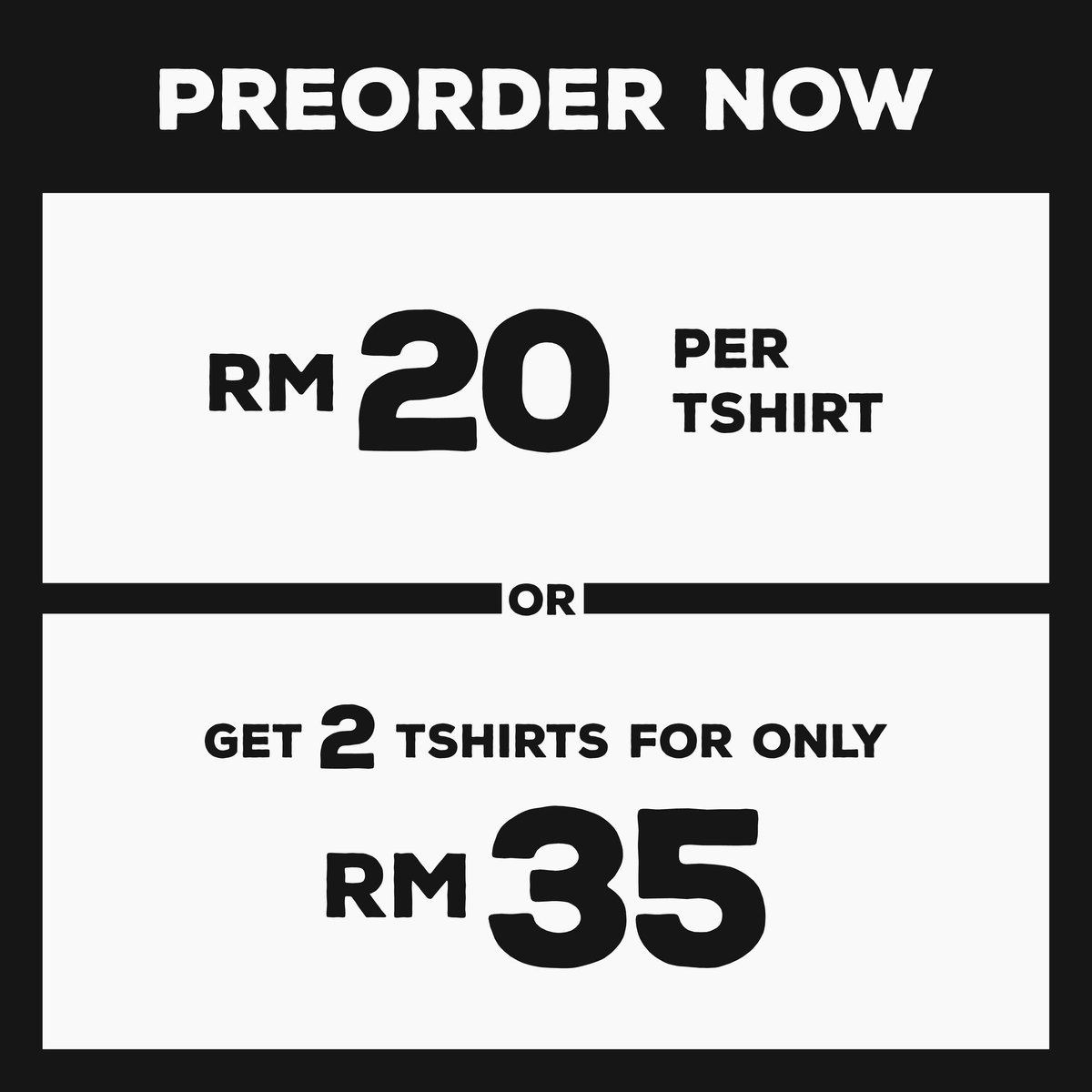 Adi_kodrati's tweet photo. Campus Festival 18's shirt is here!
Join the fray and get hyped for MMU biggest festival! Pre-order now as they are limited!
Do contact Mardhiyah - 0134773901 for purchase π
#CampusFestival18 #CFinfinity https://t.co/TwjON0bW0f