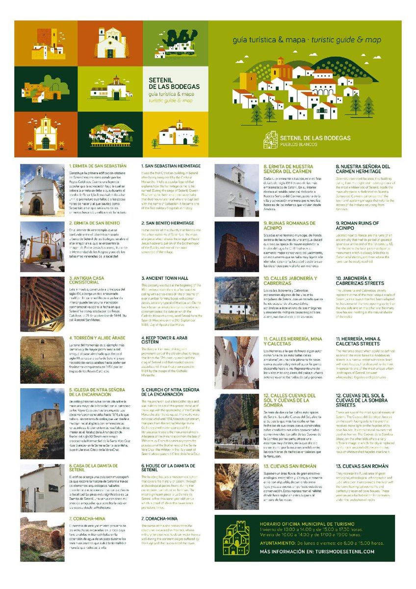 aytodesetenil's tweet photo. Visita nuestra maravilla de pueblo, #turismodesetenil #vivesetenil https://t.co/Lnr2eNegbr