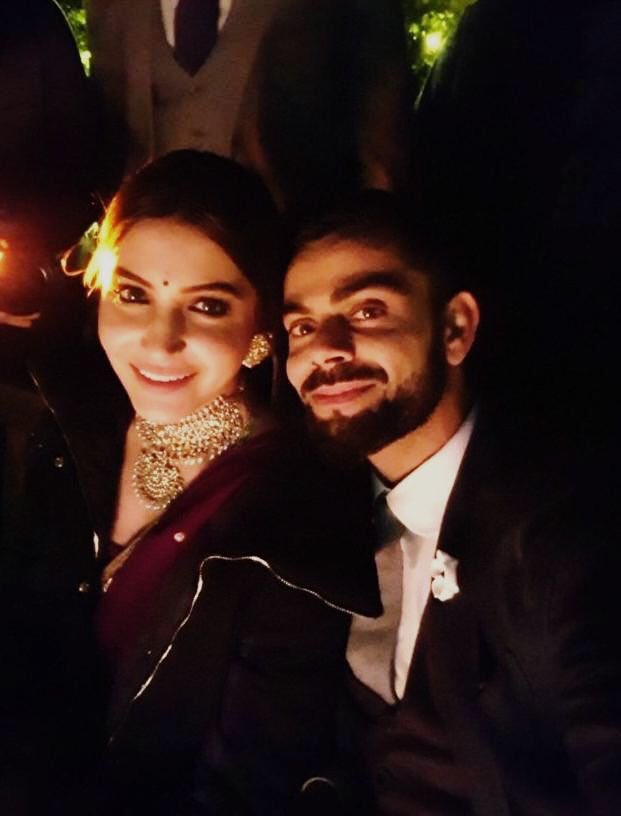  @AnushkaSharma &  @imVkohli on their engagement day   #Virushka  #VirushkaWEDDING