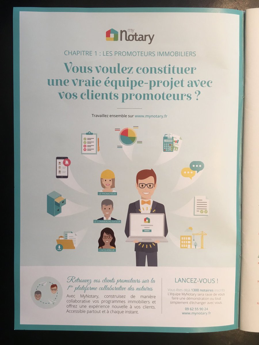 LaJurisTech's tweet photo. #notaires, #promoteurs, prof. de l’#immo retrouvez notre campagne dans @JCP_N @LexisNexisFr. Chapitre 1 de cet « effeuillage »☺️ : constituer une équipe projet dans la promotion 🚀  #MyNotary, votre accélérateur de particules notariales https://t.co/d1J4geSn2y