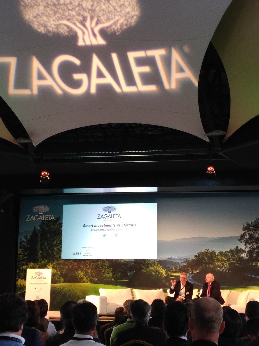 NYC angels @brianscohen reminding us of the power law when tech Angel investing -and the importance of luck! @Foro_Zagaleta #zagaleta #GSA2018