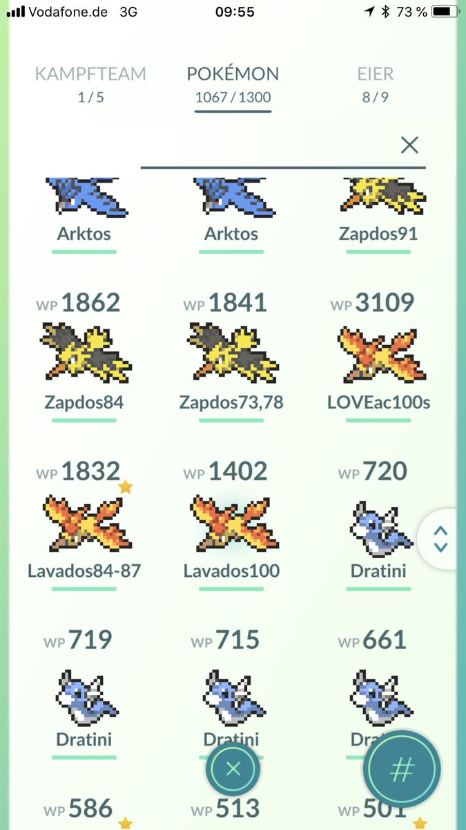 momi_193's tweet photo. @spieletrend 100er Lavados aus der Challenge, 2 von meinen 3 insgesamt Gefangenen Lavados haben 100% 🙈 https://t.co/r6Un5TEOUP