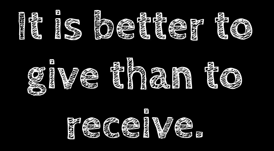 If feedback is so important why do we find it difficult? Maybe because like many things in life - it is better to give than receive. #feeback #agn2018