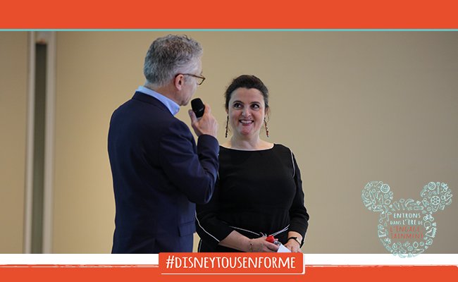 AFSattonnay's tweet photo. Je suis très heureuse d’ouvrir cette matinée que nous avons voulu placer sous le signe de l’#inspiration et du #partage #DisneyTousEnForme https://t.co/4ra6iTnm4z