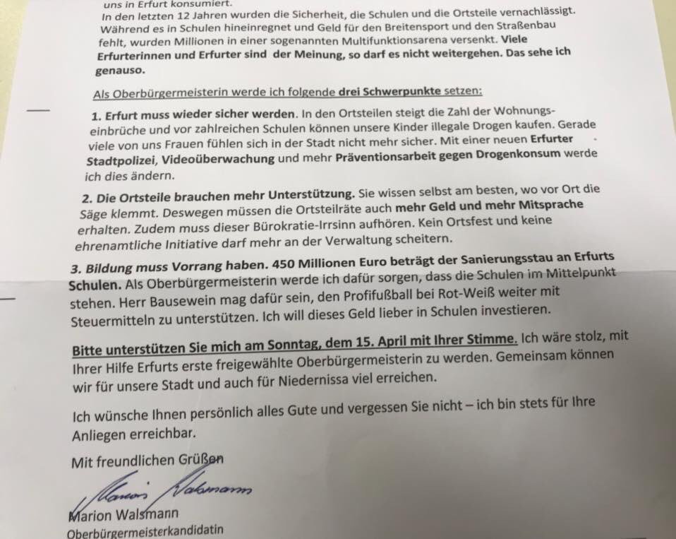 KICKOFF_RWE's tweet photo. Keine Stimme für @MarionWalsmann https://t.co/WmuowRqlGi
