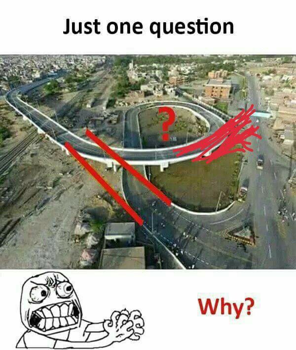 IanSGraham's tweet photo. Looks like the Quantity Surveyor was having a day off when this bridge in Pakistan was approved. #loveconstruction #lovesurveying  @SurveyorToolKit https://t.co/v1mGfQi3wf