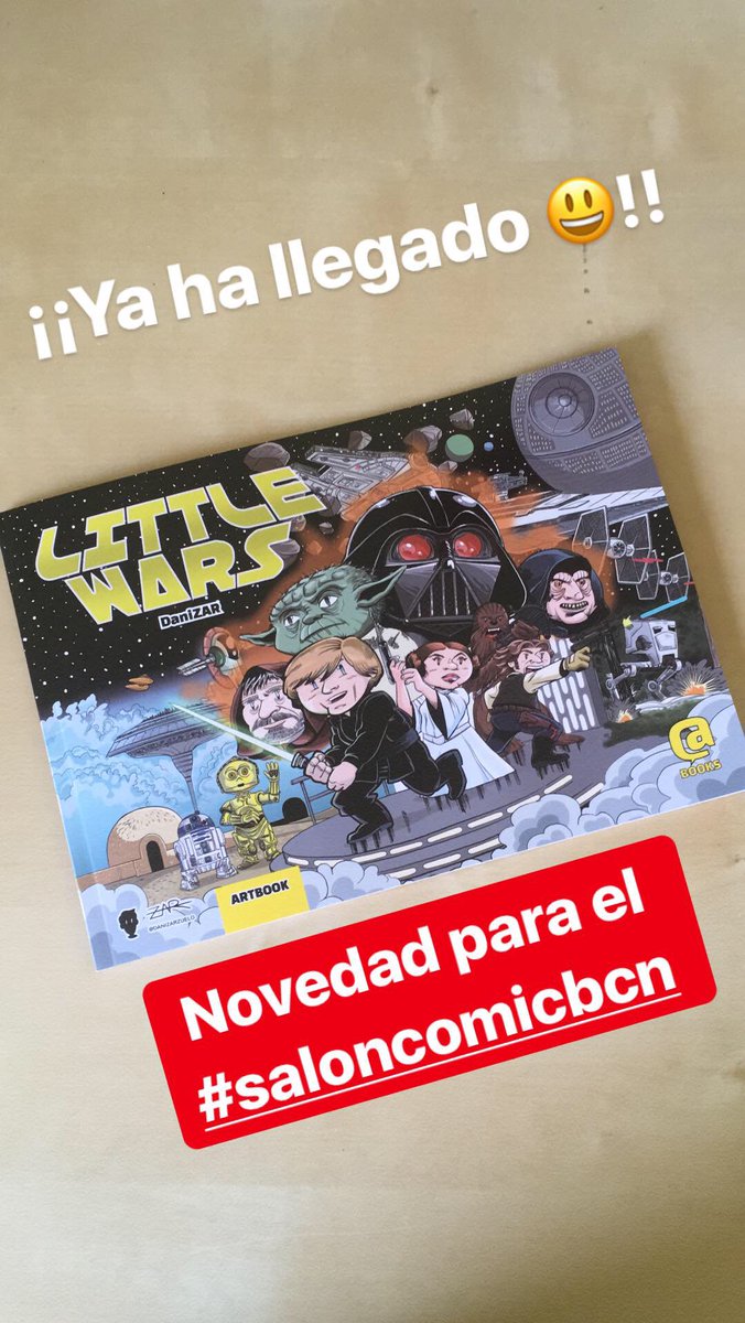 AfterCOMIC's tweet photo. ¡Nos acaba de llegar la novedad que presentaremos en el Salón del Cómic de Barcelona!  😁

"Little Wars" es una recopilación de los #LittleToons de @danizarzuelo 

Os avisaremos cuando lo tengamos colgado en la web de @AfterCOMIC para que lo podáis comprar on-line. https://t.co/KXvjZLUEzw