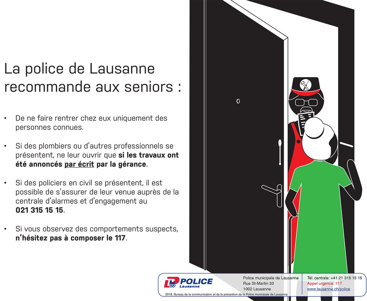 policelausanne's tweet photo. Faites passer le message auprès de vos connaissances! #Merci https://t.co/dAR7yvjSvV