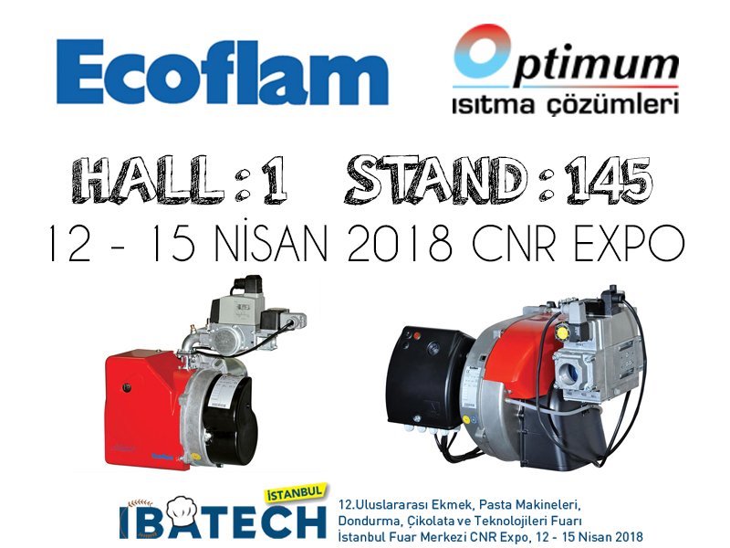 optimumisitma's tweet photo. #Cnr #Expo #ibatech #ekmekfırını #ecoflam #brülör #optimumisitma #nisan #ibatech2018 https://t.co/2GO1PIVdXd