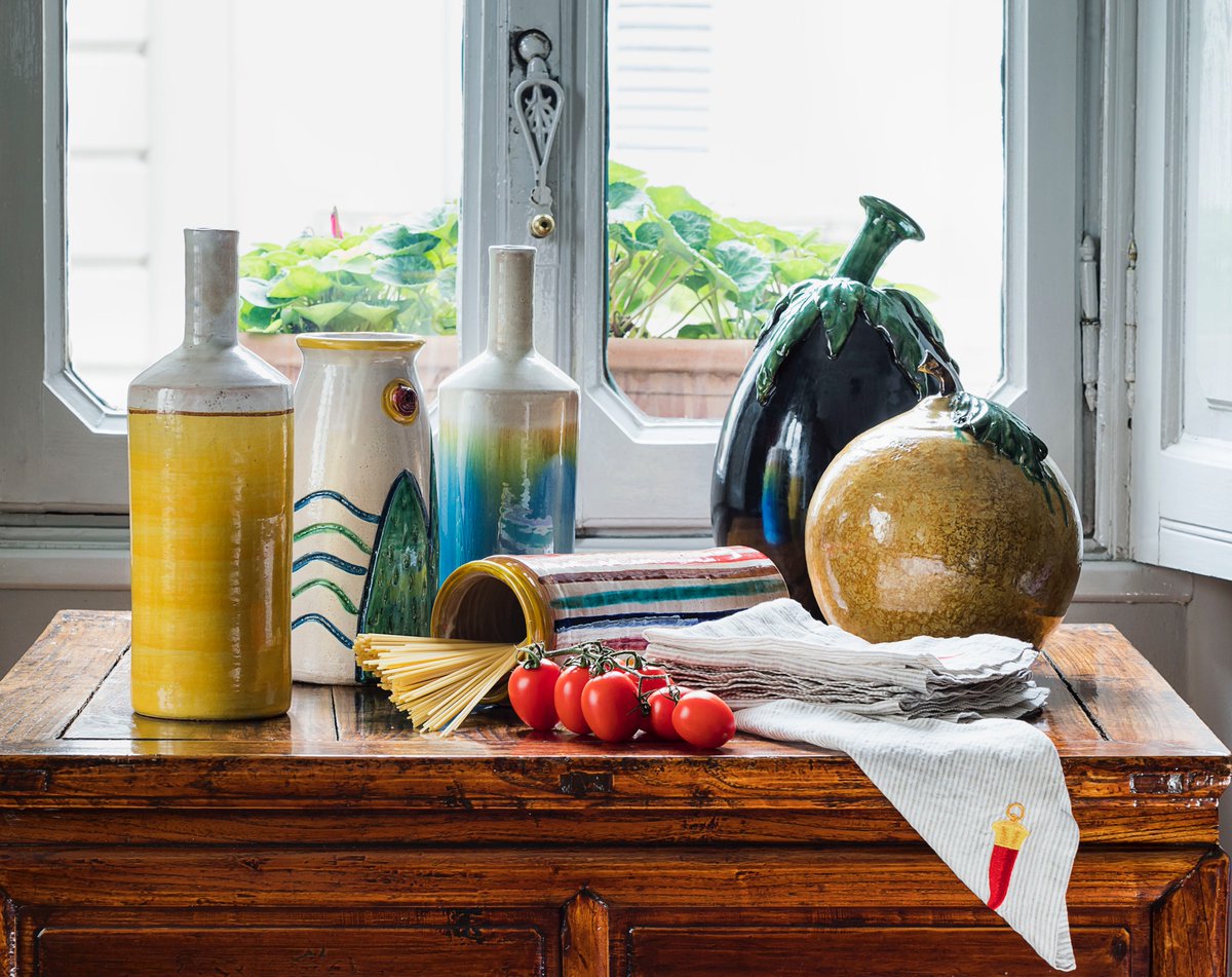 MarinaC_Milano's tweet photo. #ceramics by Giacomo Alessi Ceramics - authentic #madeinSicily - now available in Milan together with our new table linen collection - Corso Magenta 12 - Milan until May 30. #fromSicilywithlove #tablecouture #marinacmilano https://t.co/FPolxq1znX