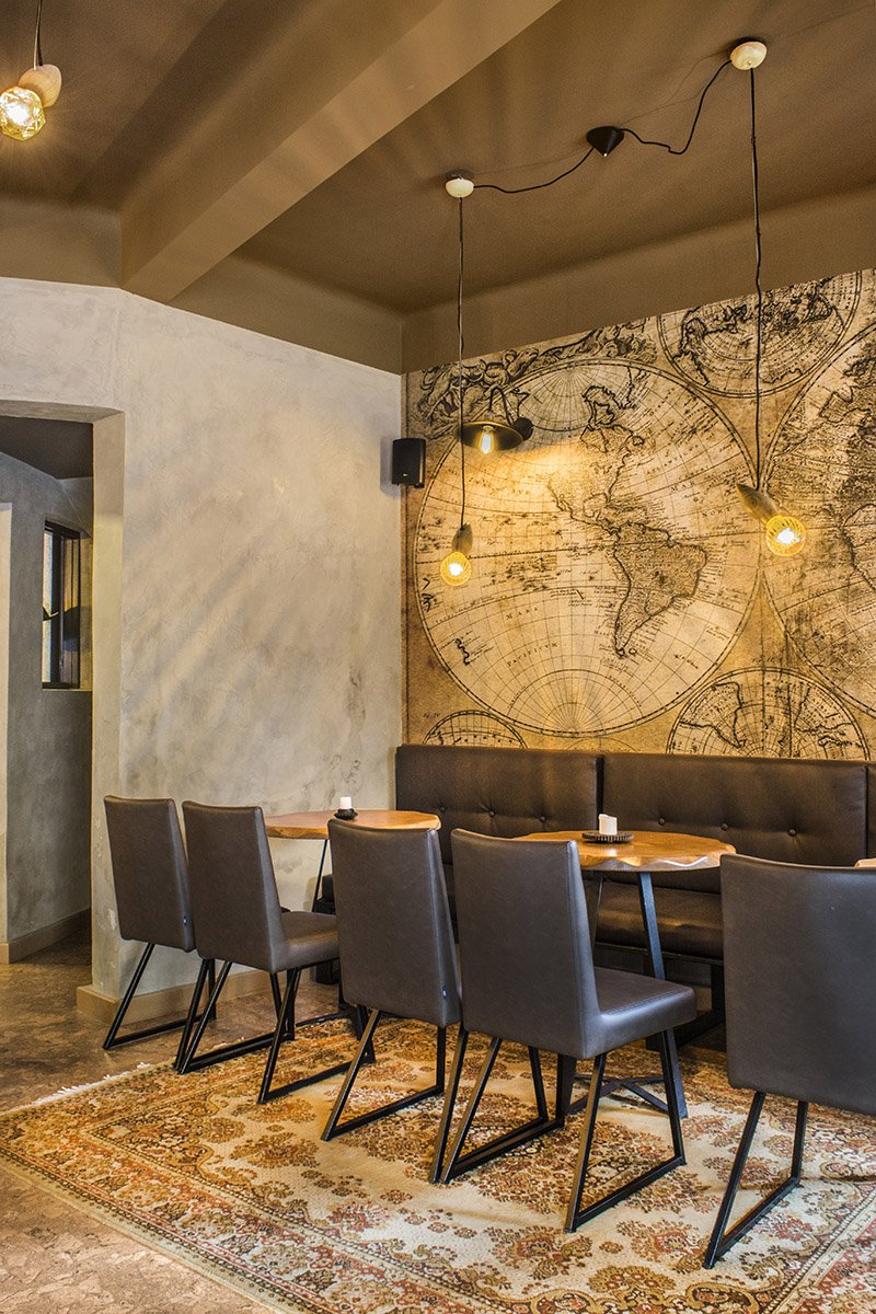 decork_ds's tweet photo. #azimouthio #cafe #bar #renovation by #decork_design_studio #interiordesign #design #cork #bronze #rust #maps https://t.co/7x2Ozoxcma