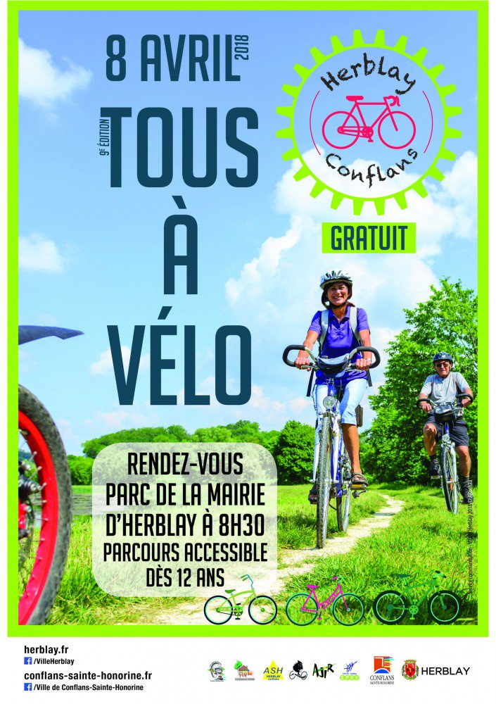 Conflans Sainte Honorine On Twitter La Randonnee Cycliste Tousavelo C Est Dimanche 8 Avril 9h 13h 17 5 Km Entre Conflans Et Herblay Les Conflanais Auront Le Choix Soit Prendre Le Depart A 9h Devant La Mairie