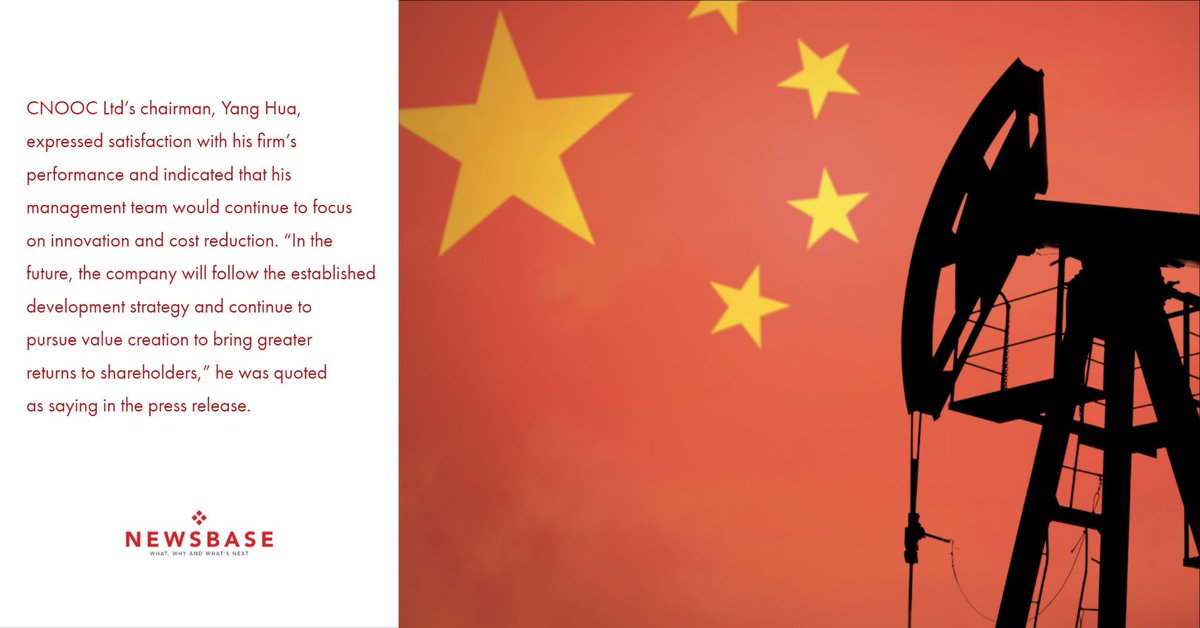 CNOOC Reports Profits, Revenues Up In 2017 bit.ly/2HhUNis CNOOC Ltd, the listed subsidiary of #China National Offshore #Oil Corp. #CNOOC, reported last week that its financial performance had improved significantly in 2017. #OOTT