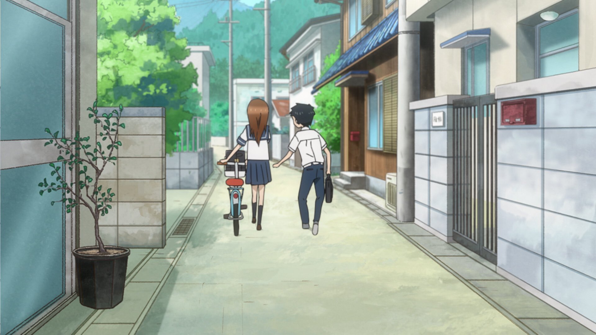Tvアニメ からかい上手の高木さん 公式 高木さんトリビア もう一度見直したくなる高木さんトリビアをご紹介 自転車通学の 高木さんは西片と下校する際 自転車を押して歩きますが 必ず西片側に降りて歩いています 少しでも西片の近くにいたいの Tvアニメ からかい上手の高木さん 公式 高木さんトリビア もう一度見直したくなる高木さんトリビアをご紹介 自転車通学の 高木さんは西片と下校する際 自転車を押して歩きますが 必ず西片側に降りて歩いています 少しでも西片の近くにいたいの