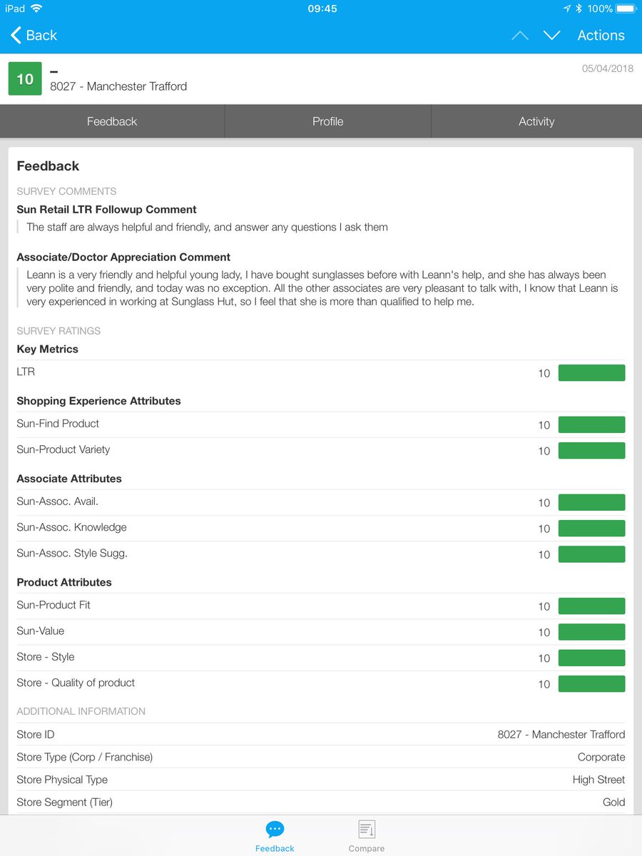 Well done <a href="/BoothLeann/">Leann Booth</a> on your NPS for yesterday! #customerservice #NPS <a href="/MariaWo81525747/">Maria Wong</a> <a href="/dempsey_keeley/">Keeley Dempsey</a> <a href="/Sharneylouise17/">Sharney Wilson</a>