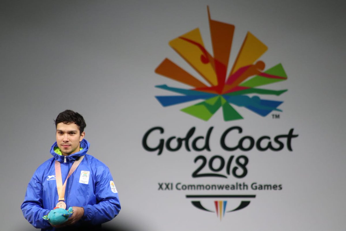 DeveshBaliyan1's tweet photo. Congratulations  #Deepak_Lather brings home Bronze 🥉in 69kg weightlifting event!
cheers!!🎊🎉🎊
#GC2018 https://t.co/ydDryjv9sf