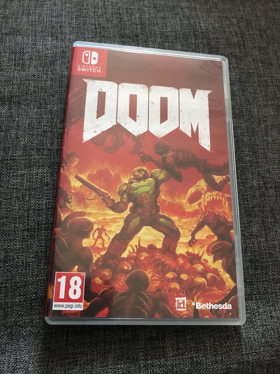 Elahel59's tweet photo. Salut toi, ça va? #doom #nintendoswitch #nouveaujeu #mercifemme https://t.co/1SMpbuxGPH